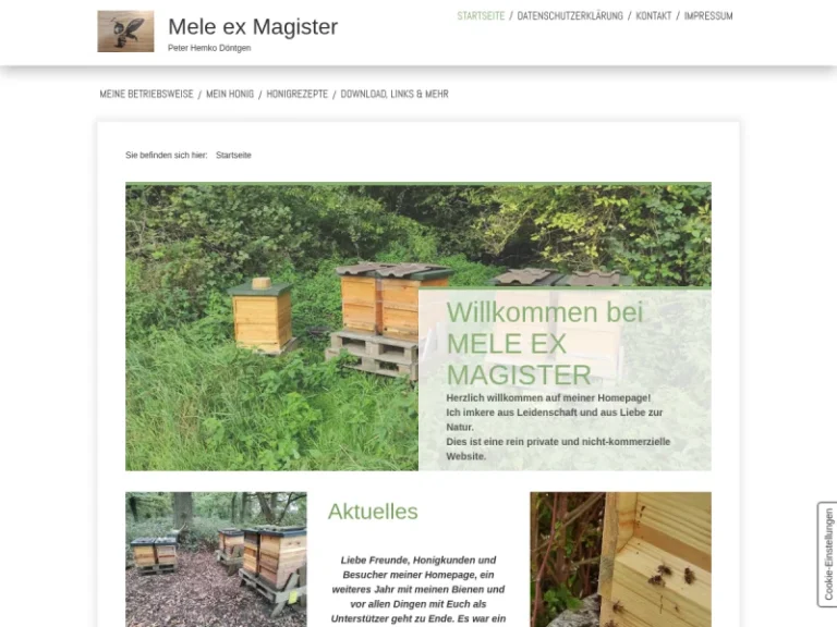 Imkerei Mele ex Magister - Nordrhein-Westfalen in Duisburg