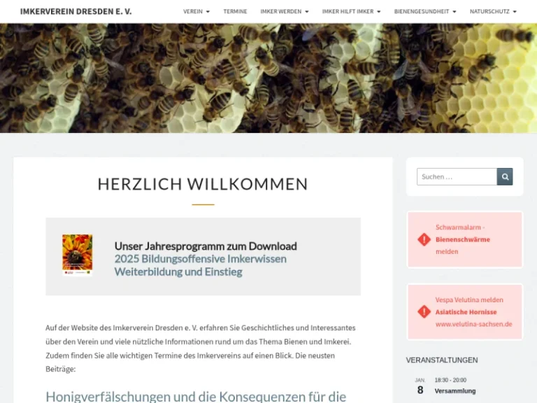 Imkerverein Dresden e.V. - Sachsen in Dresden
