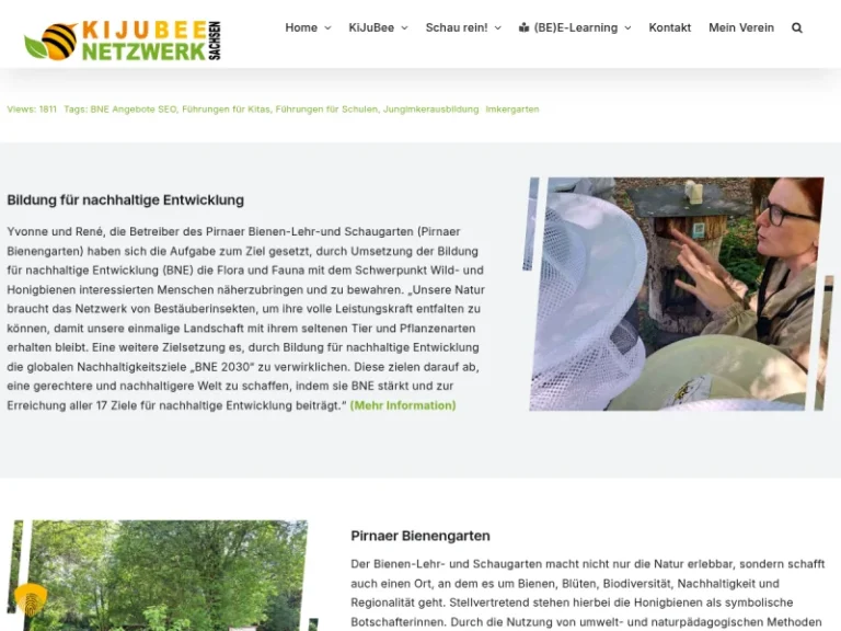 Pirnaer Bienengarten - Sachsen in Pirna