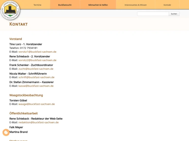 Landesverband Sächsischer Buckfastimker eV - Sachsen in Dresden