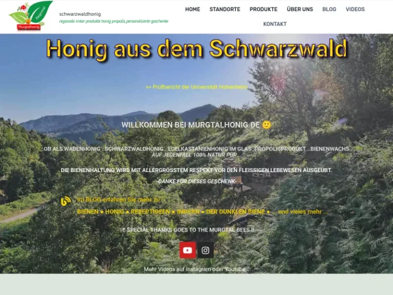 Honig aus dem Schwarzwald - Baden-Württemberg in Karlsruhe