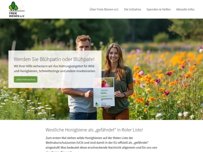 Blühfläche – Freie Bienen e.V. - Nordrhein-Westfalen in Königswinter