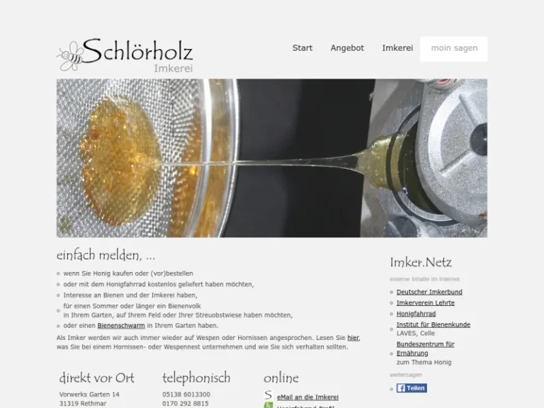 Imkerei Schloerholz - Baden-Württemberg in Plankstadt