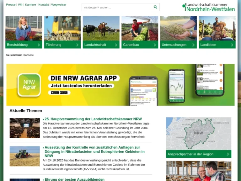 Landwirtschaftskammer Nordrhein-Westfalen - Nordrhein-Westfalen in Münster