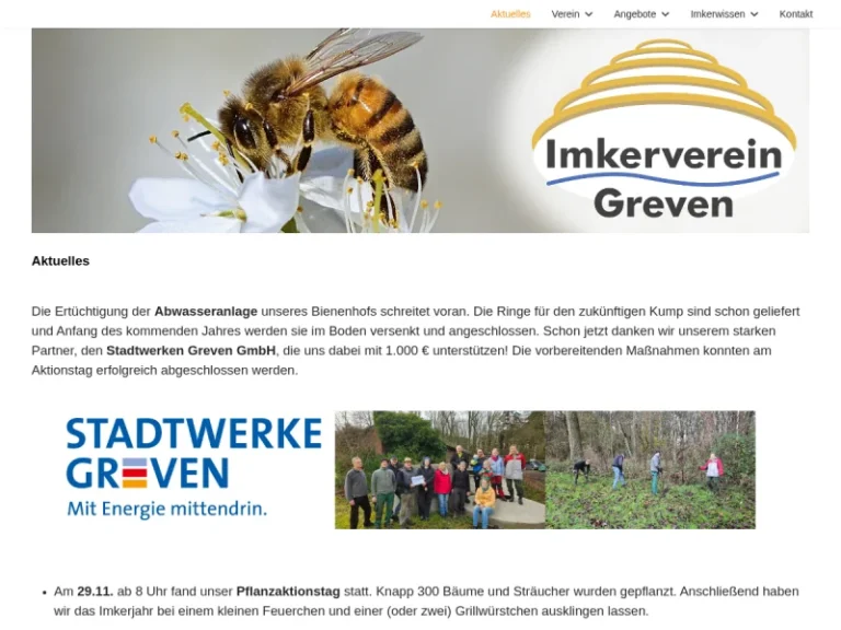 Imkerverein Greven und Umgebung e.V. - Nordrhein-Westfalen in Greven
