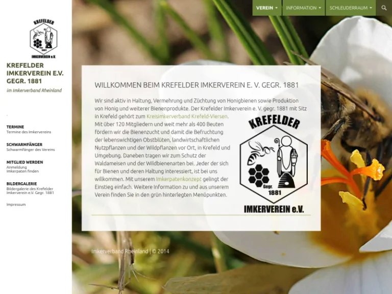 Krefelder Imkerverein e.V. gegr. 1881 - Nordrhein-Westfalen in Krefeld
