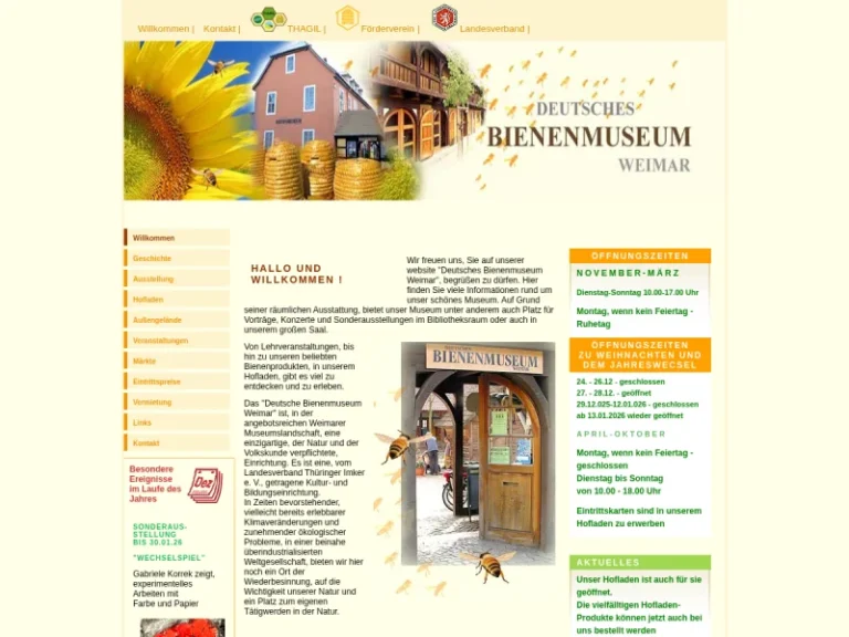 Deutsches Bienenmuseum - Thüringen in Weimar