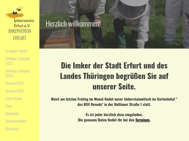 Imkerverein Erfurt e.V. - Thüringen in Erfurt