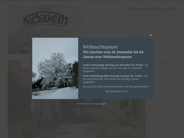 Hof Sackern Laden GbR - Nordrhein-Westfalen in Wetter (Ruhr)