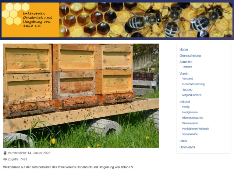 Imkerverein Osnabrück und Umgebung von 1862 e.V. - Niedersachsen in Osnabrück
