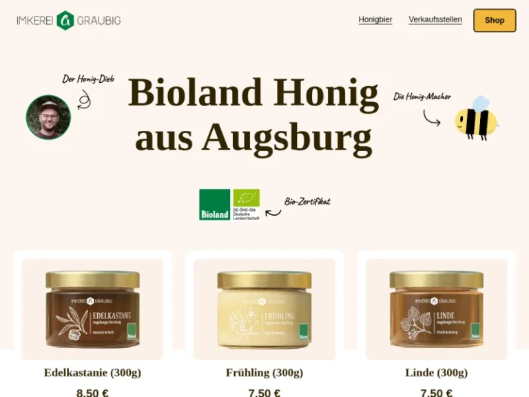 Imkerei Gräubig - Bayern in Zusmarshausen