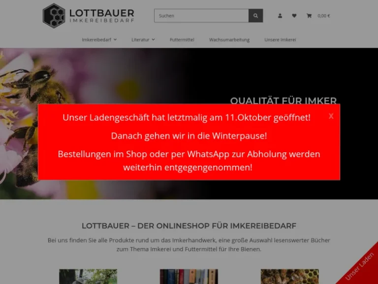 Lottbauer Imkereibedarf - Baden-Württemberg in Gerstetten