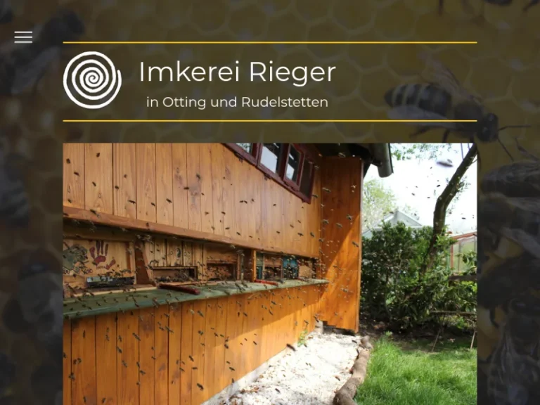 Imkerei Rieger – in Otting und Rudelstetten - Bayern in Otting