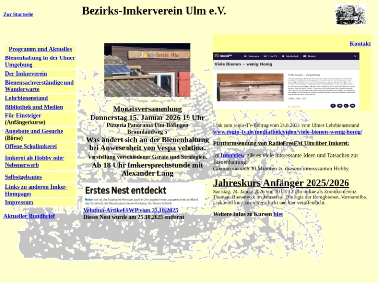 Bezirks-Imkerverein Ulm e.V. - Baden-Württemberg in Ulm