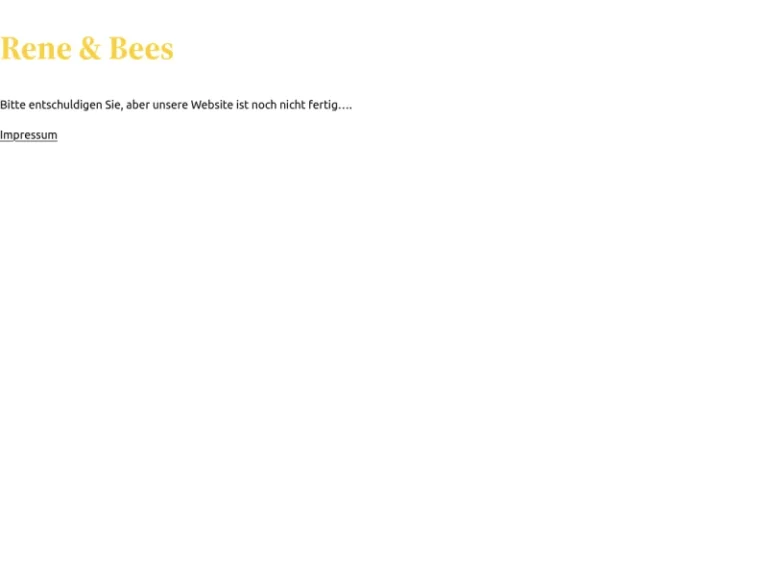 Rene & Bees - Baden-Württemberg in Freiberg am Neckar