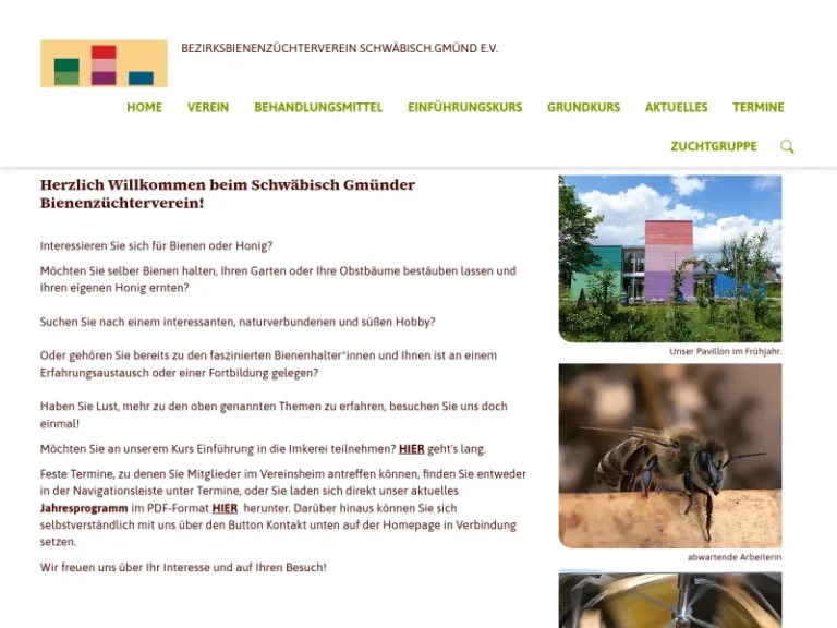 Imkerverein Bezirksbienenzüchterverein Schwäbisch Gmünd - Baden-Württemberg in Schwäbisch Gmünd