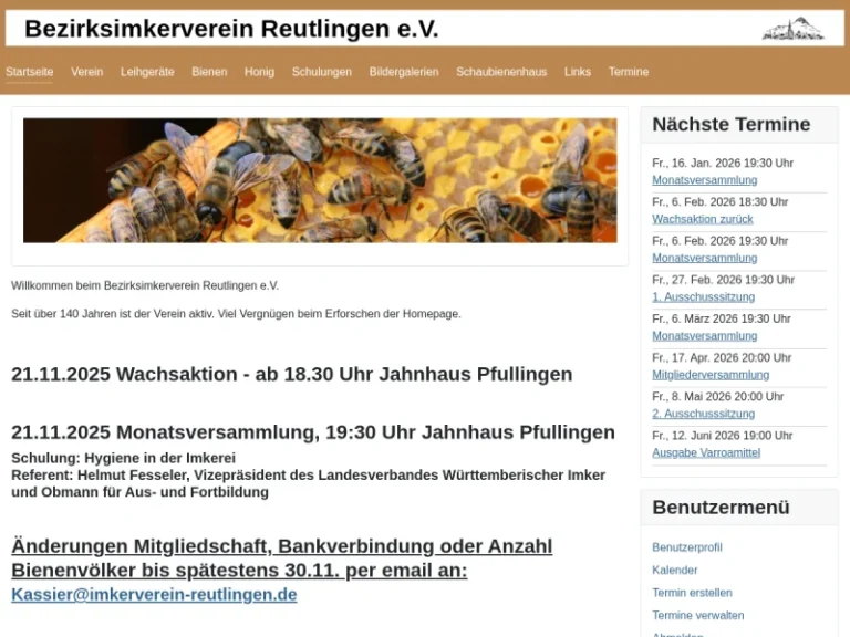 Imkerverein Reutlingen e.V. - Baden-Württemberg in Reutlingen