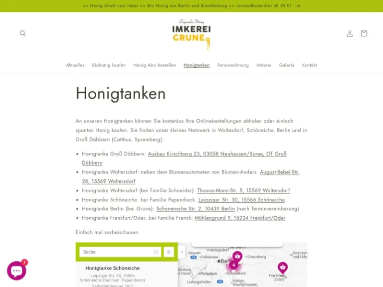 Imkerei Grune / Honigtreu - Berlin in Berlin