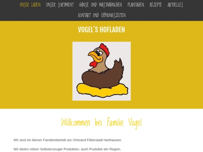 Vogel’s Hofladen - Baden-Württemberg in Filderstadt