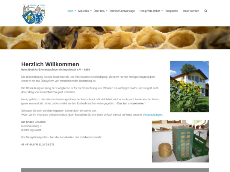 Bezirks-Bienenzuchtverein Ingolstadt e.V – 1868 - Bayern in Ingolstadt