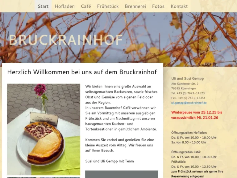 Bruckrainhof - Baden-Württemberg in Rümmingen