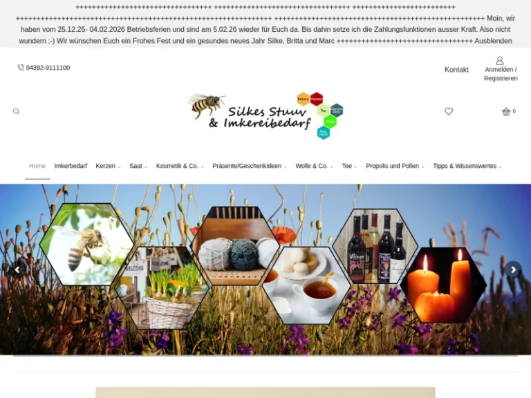 Silkes Stuuv und Imkereibedarf - Schleswig-Holstein in Nortorf