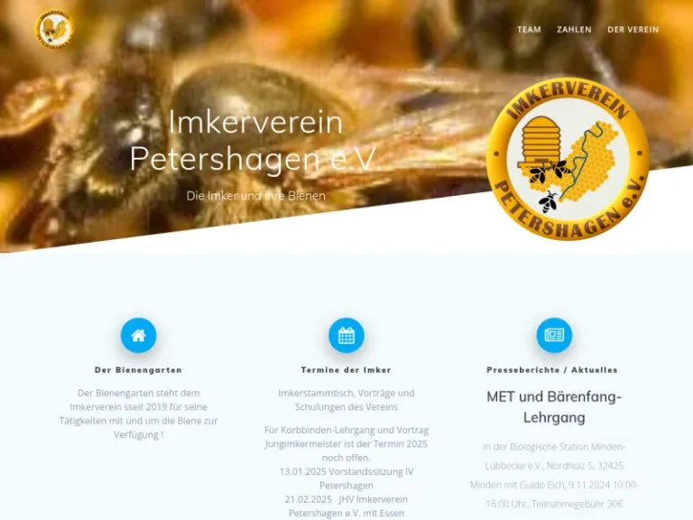 Imkerverein Petershagen e.V. - Nordrhein-Westfalen in Petershagen
