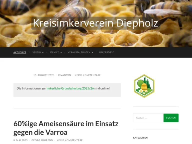 Kreisimkerverein Diepholz - Niedersachsen in Schwaförden