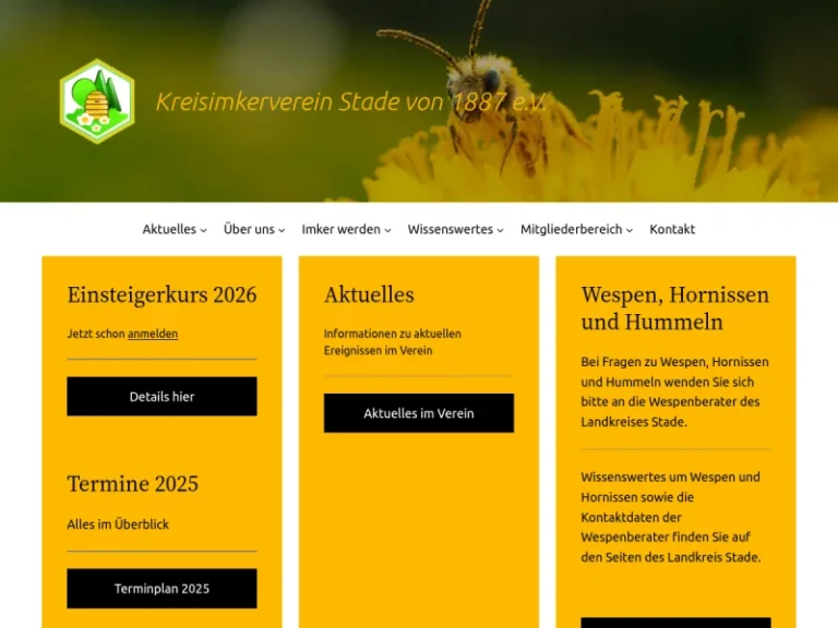 Kreisimkerverein Stade e.V. - Niedersachsen in Sauensiek