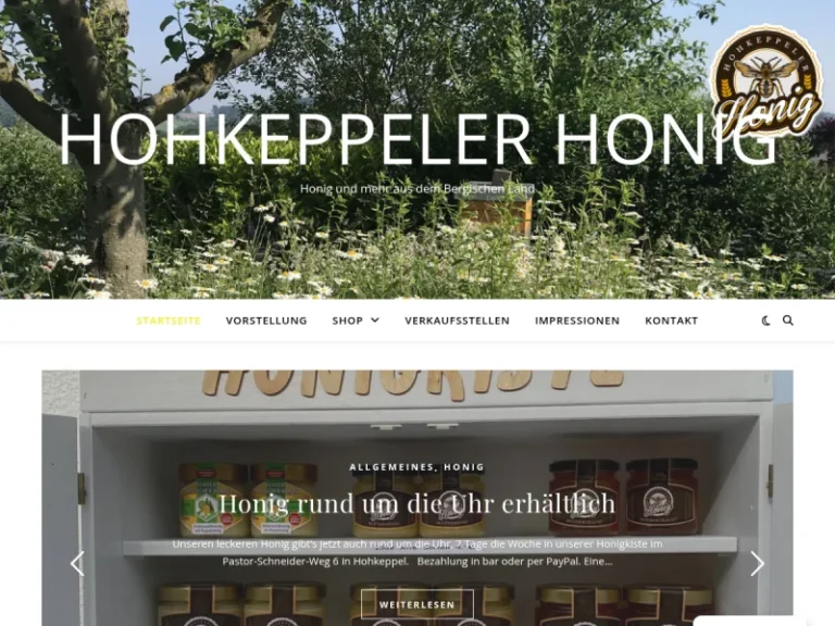 Hohkeppeler Honig - Nordrhein-Westfalen in Lindlar