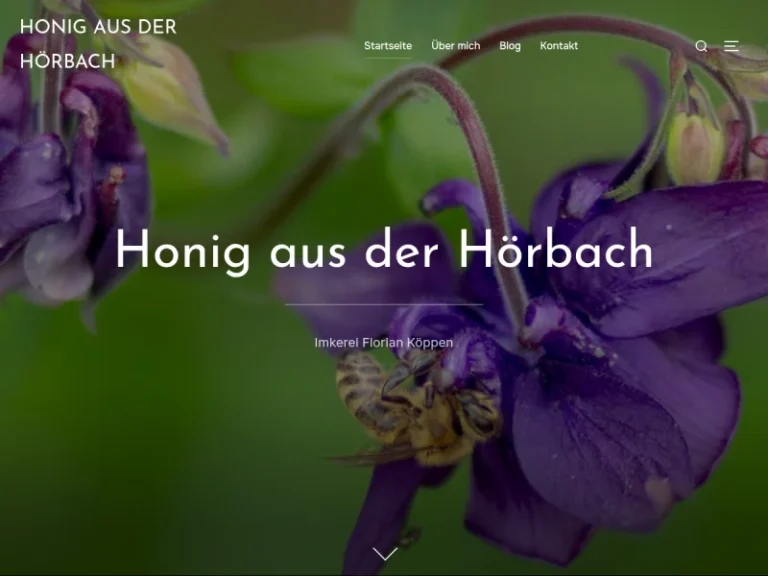 Honig aus der Hörbach - Nordrhein-Westfalen in Hilchenbach