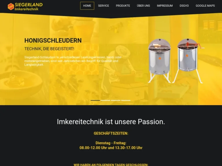 Siegerland Imkereitechnik - Nordrhein-Westfalen in Neunkirchen