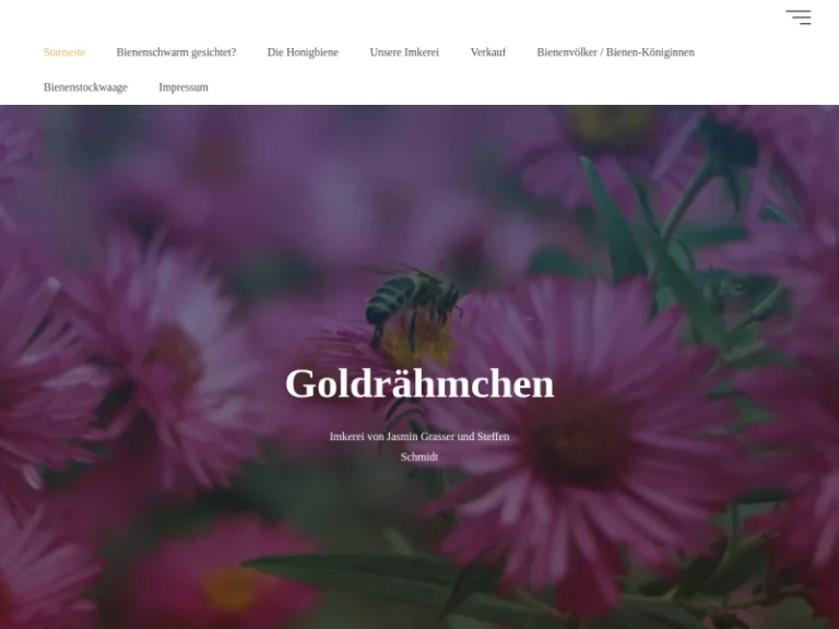 Imkerei Goldrähmchen - Bayern in Möhrendorf