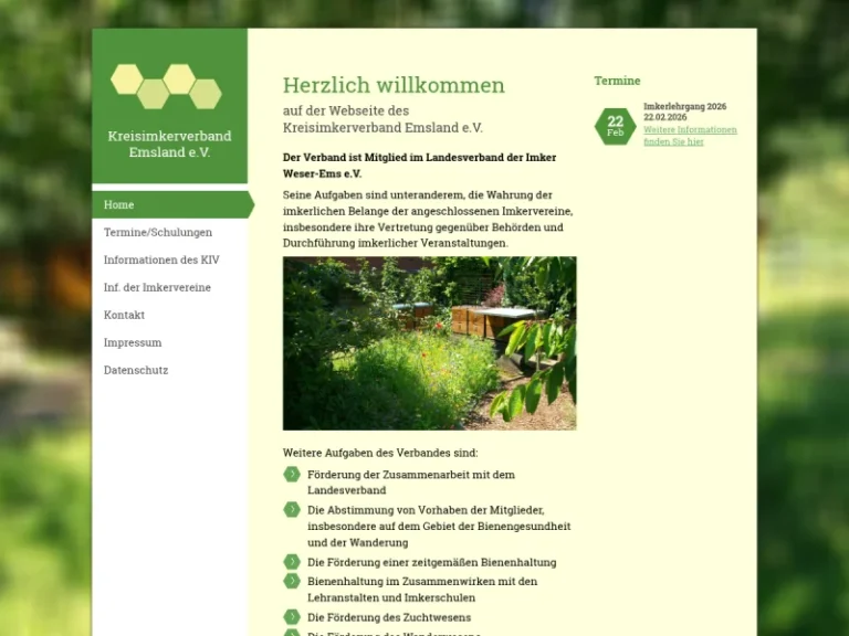 Kreisimkerverband Emsland e.V. - Niedersachsen in Meppen