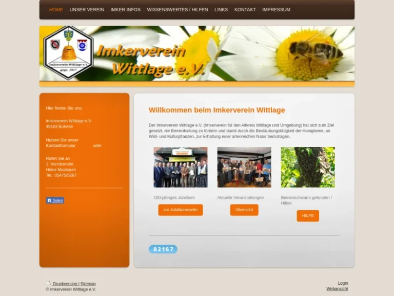 Imkerverein Wittlage e.V. - Niedersachsen in Bohmte