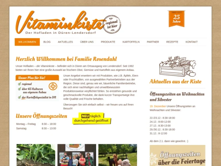 Die Vitaminkiste - Nordrhein-Westfalen in Düren