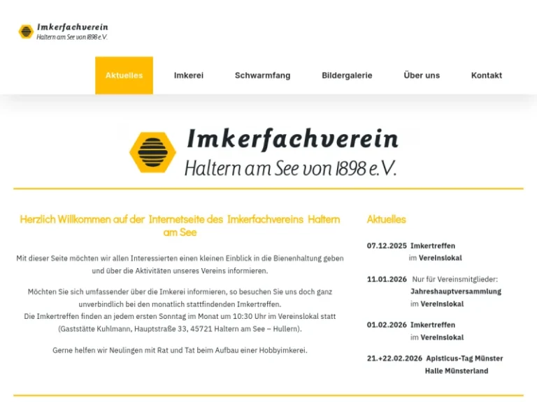 Imkerfachverein von 1898 e.V. - Nordrhein-Westfalen in Haltern am See