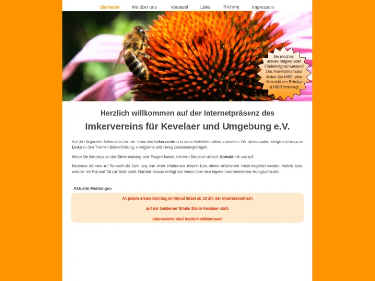 Imkerverein für Kevelaer und Umgebung e.V. - Nordrhein-Westfalen in Kevelaer