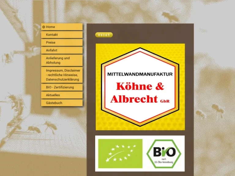 Mittelwandmanufaktur Köhne und Albrecht GbR - Hessen in Bad Sooden-Allendorf