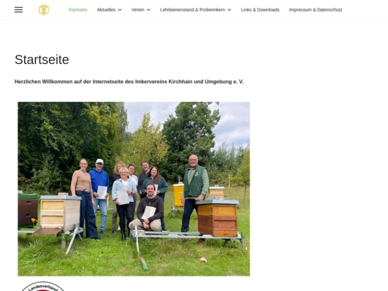 Lehrbienenstand Imkerverein Kirchhain - Hessen in Kirchhain