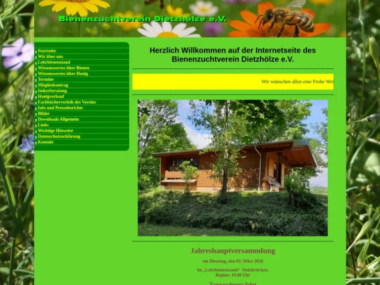 Bienenzuchtverein Dietzhölze e.V. - Hessen in Dietzhölztal