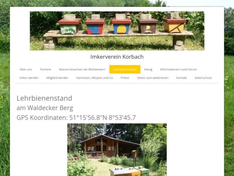 Lehrbienenstand Korbach - Hessen in Korbach
