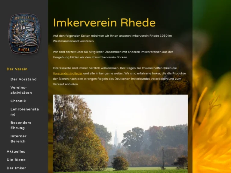 Mike Goldschmidtböing, Imkerverein Rhede - Nordrhein-Westfalen in Rhede