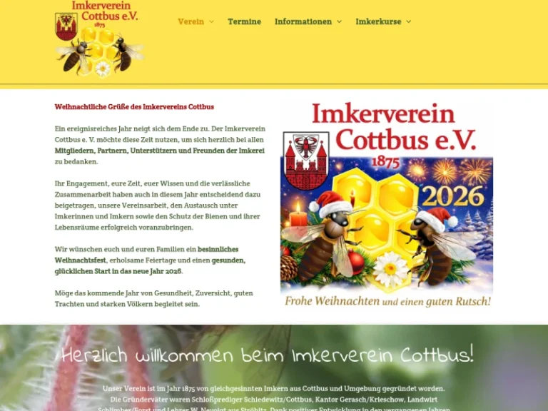 Lehrbienenstand des Imkerverein Cottbus - Brandenburg in Cottbus