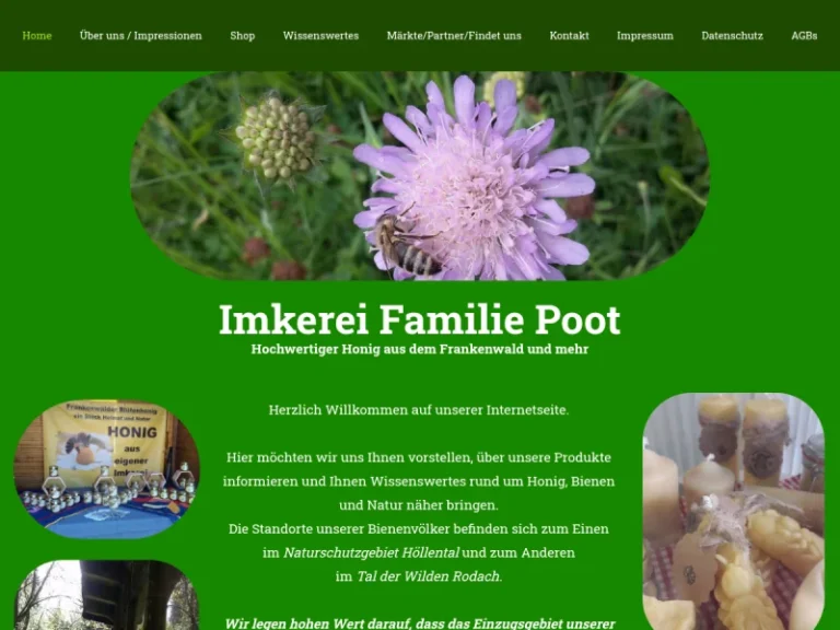 Imkerei Poot - Bayern in Schauenstein