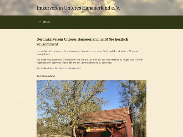 Lehrbienenstand Imkerverein Unteres Hanauerland - Baden-Württemberg in Rheinau