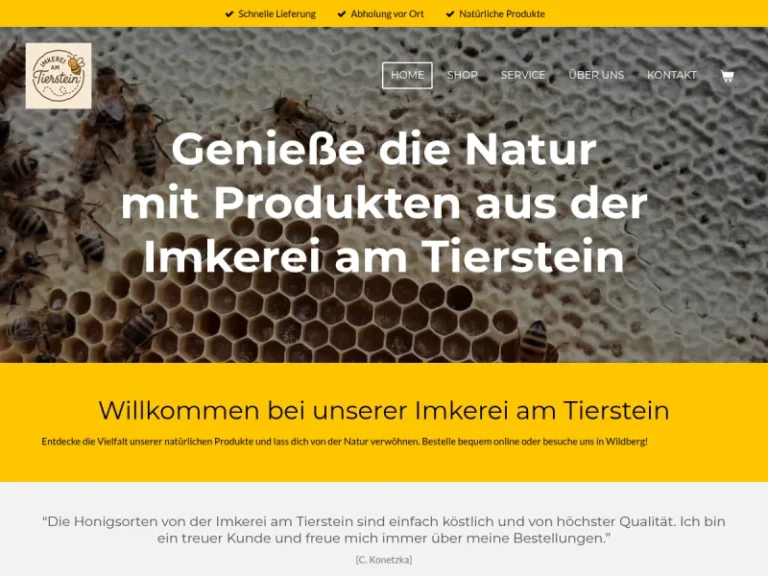 Imkerei am Tierstein - Baden-Württemberg in Wildberg