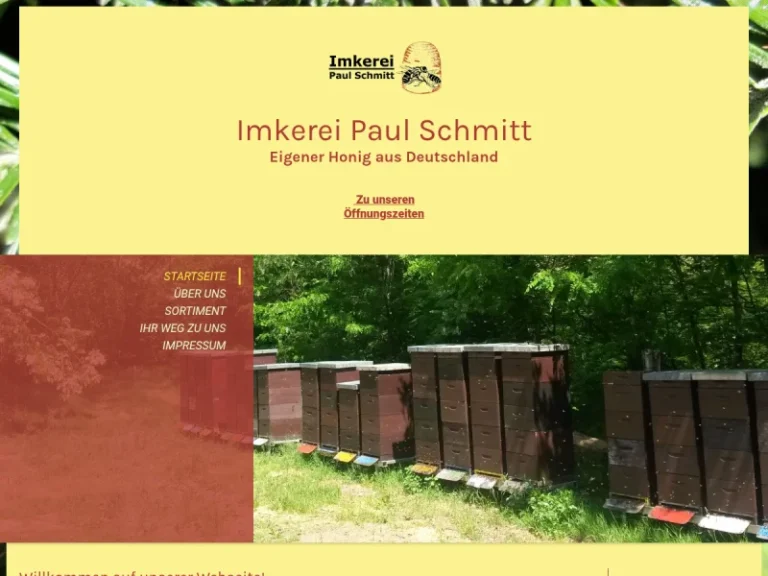 Imkerei Paul Schmitt - Baden-Württemberg in Wyhl am Kaiserstuhl