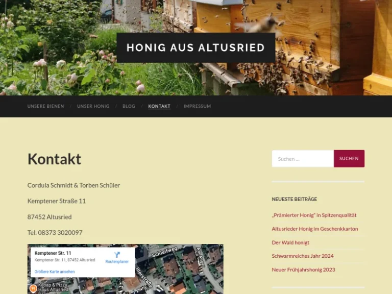 Honig aus Altusried Honig aus Altusried - Bayern in Altusried