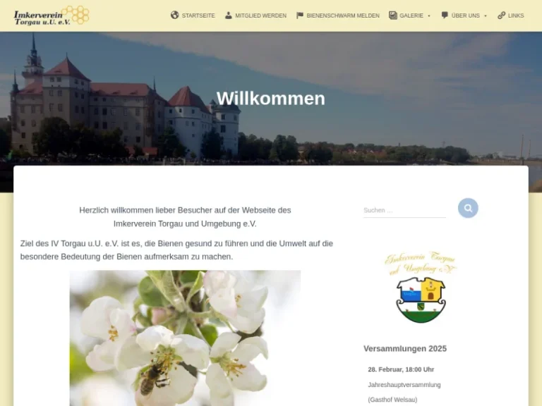 Imkerverein Torgau u.U. е.V. - Sachsen in Torgau
